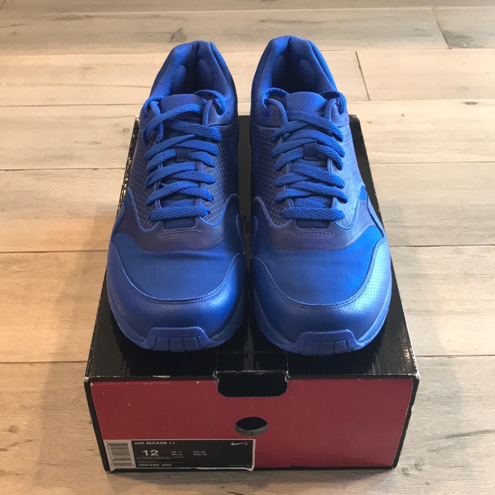 Nike Air Maxim 1-Lyon Blue- size 12 RARE